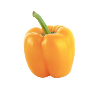 beyaz izole kırmızı biber