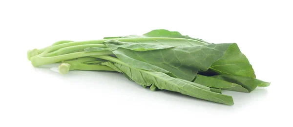 Číňan Kapusta Zelenina Izolované Bílém Pozadí — Stock fotografie