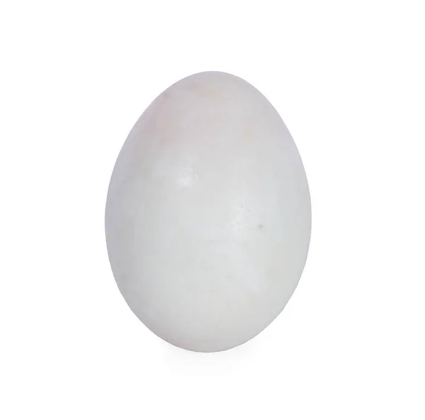 白い背景で隔離の塩漬け卵 — ストック写真
