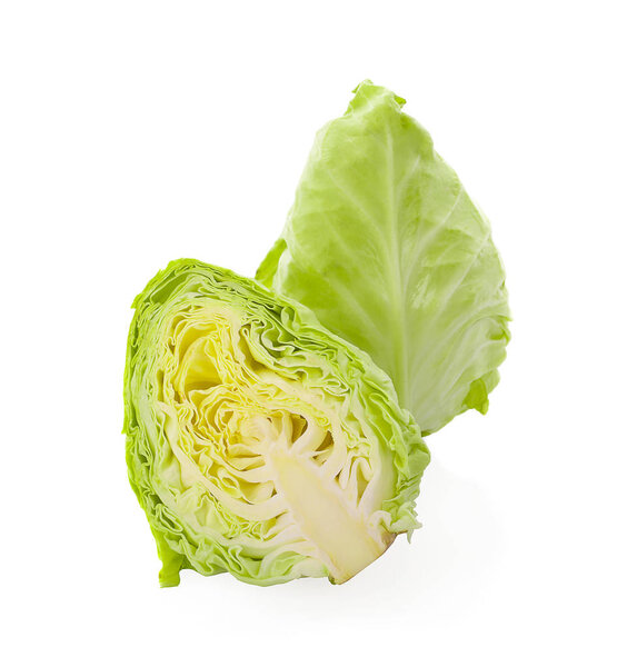 Cabbage isolated on white background