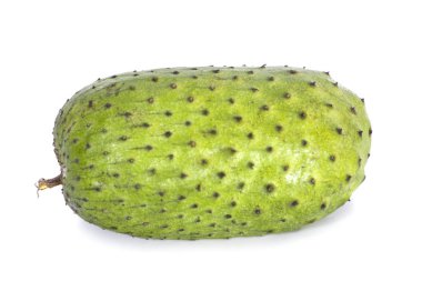 Tatlı Durian su izole bir