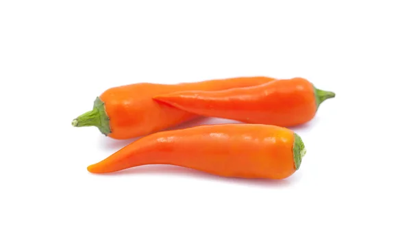 Yellow chili pepper isolated on white background — Stock Photo, Image