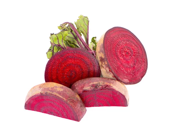 Beetroot απομονωμένο σε λευκό φόντο — Φωτογραφία Αρχείου