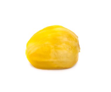 Olgun Jackfruit beyaz arkaplanda izole.