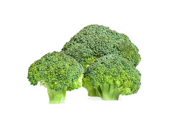 Broccoli een geïsoleerde op witte achtergrond — Stockfoto