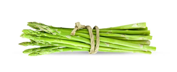 Asperges isolées sur fond blanc — Photo