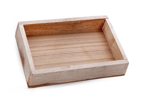 Wood Serving Tray, Kitchen Wooden Tray, Bread And Fruit Cutting — Stok fotoğraf