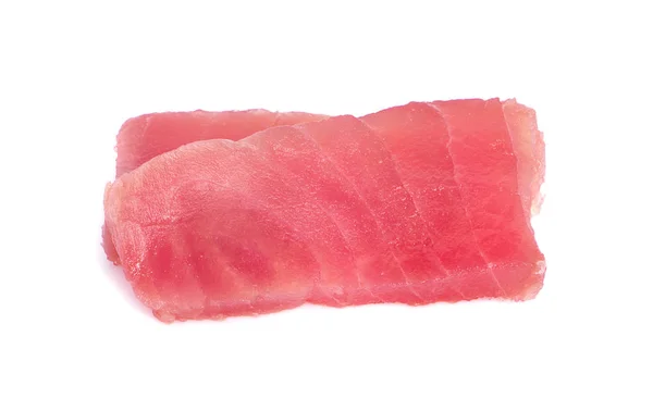 Tuna Fish Meat White Background — Stock Photo, Image