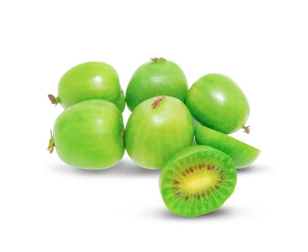 Owoce dla dzieci mini kiwi (Aktinidia ostrolistna) — Zdjęcie stockowe