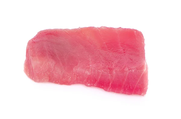 Raw Tuna Fish Isolated White Background — Stock Photo, Image