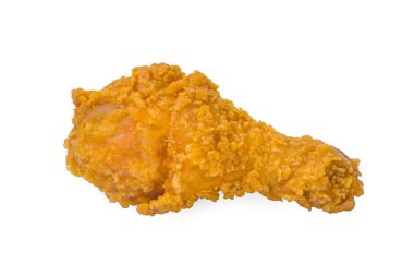 Ateş tavuk beyaz izole