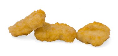 Tavuk Külçeleri Beyaz Arkaplanda İzole Edildi