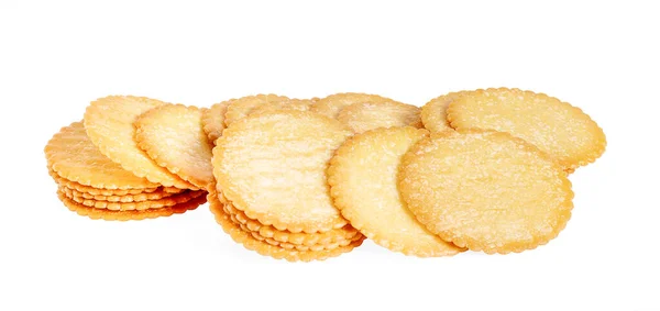 Kex Cookie Isolerad Vit Bakgrund — Stockfoto