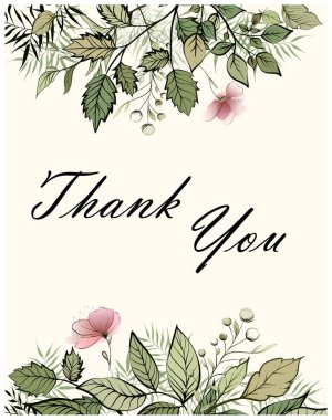 Düğün davet menü kartı davetiye vektör çiçek tasarım yeşillik vektör orman dalları ve yeşil yapraklar yeşil yeşillik çerçeve şablonu. Kartpostal, etiket, poster. Suluboya zarif el