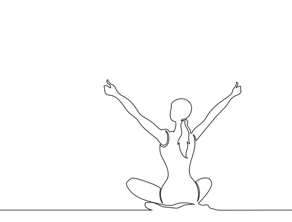 Sağlıklı mutlu bir kadın. Mutlu ve özgür. 