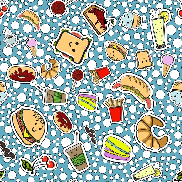 Amerikan fast food ile Seamless modeli