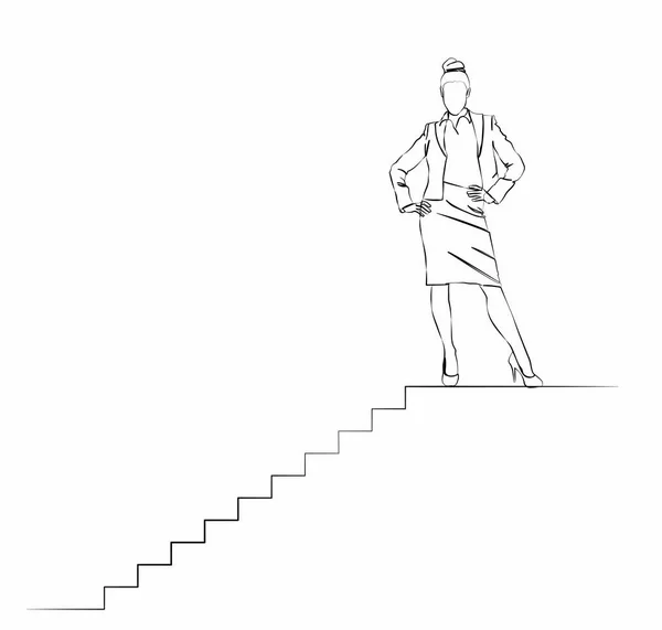 Başarılı bir kadın olur. Kariyer basamaklarını