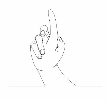 Beyaz arkaplanda el izole