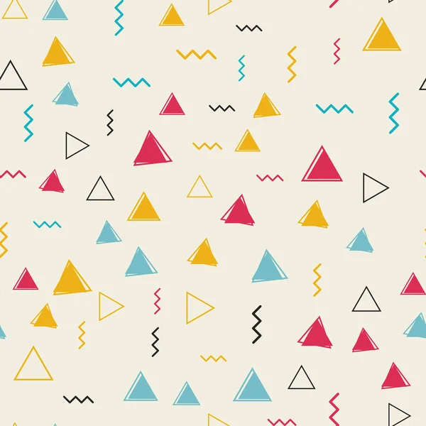 Soyut geometrik desen. Memphis. sorunsuz