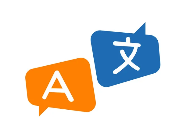 Çeviri simge vektör.