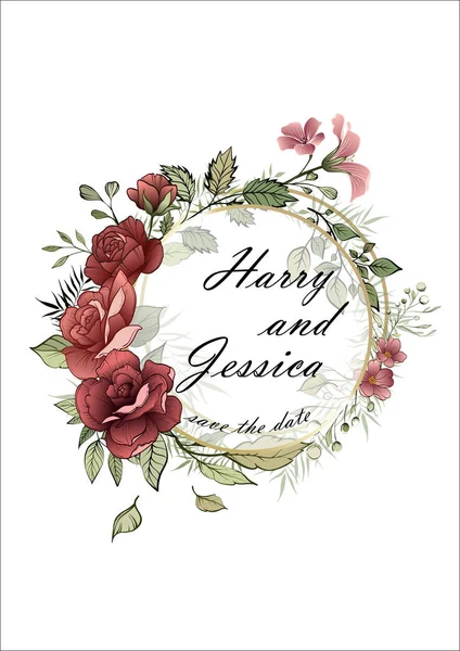 Düğün çiçek davet