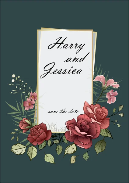 Düğün çiçek davet