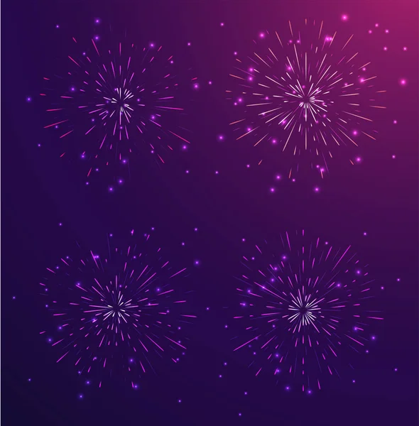 parlak renkli havai fişek