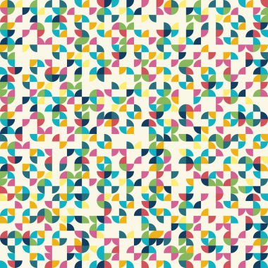 Soyut dikişsiz geometrik desen