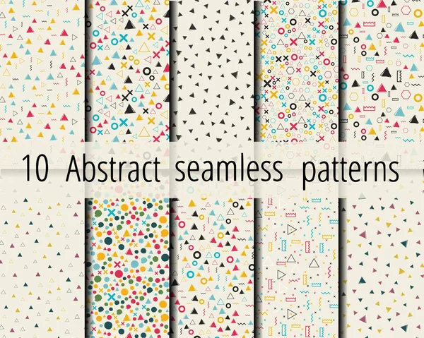 Dikişsiz soyut geometrik desenleri