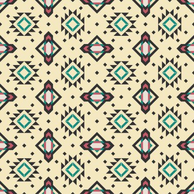 sorunsuz arka plan. Ulusal desen. Halk