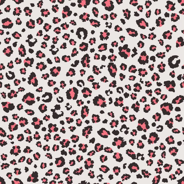 Modèle léopard. vecteur fond sans couture — Image vectorielle