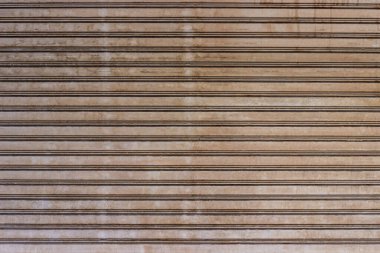 Eski paten kapısı metal desen, kapı garajı ve fabrika.