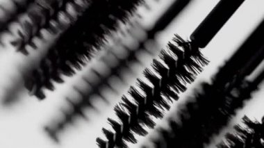 maskara fırçalar makro beyaz