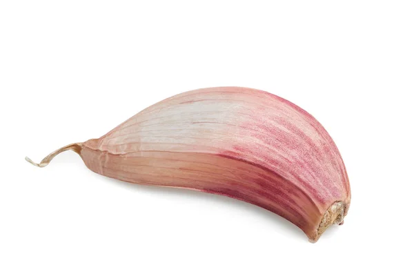 Red garlic wedge — Stock Photo, Image
