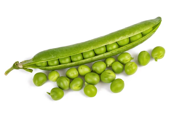 Peas with pod — Stock Photo, Image