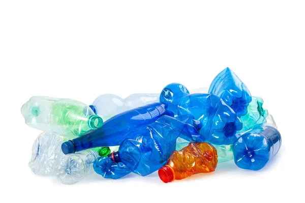 Bottiglie di plastica — Foto Stock