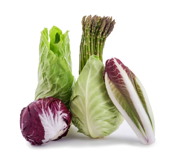 Grupo de verduras aisladas —  Fotos de Stock