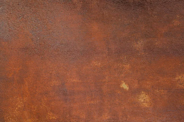 Rusty Superficie Metal Texturizado Amarillo Rojo Textura Lámina Metal Propensa — Foto de Stock