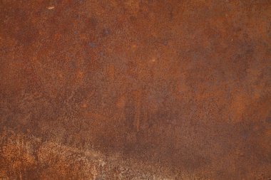 Grunge paslanmış metal dokusu. Paslanmış aşınma ve oksitlenmiş arka plan. Yıpranmış metalik demir panel.