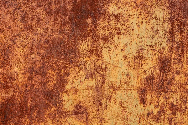 Огромная Ржавая Металлическая Текстура Ржавая Коррозия Окисленный Фон Железная Панель — стоковое фото