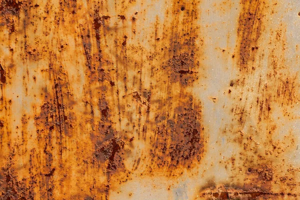 Abstraktes Korrodiertes Buntes Rostiges Metall Hintergrund Rostige Metallstruktur Abblätternde Farbe — Stockfoto