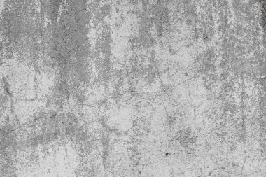 Duvarda beton sıçraması olan arka plan için eski beton duvar dokusu 