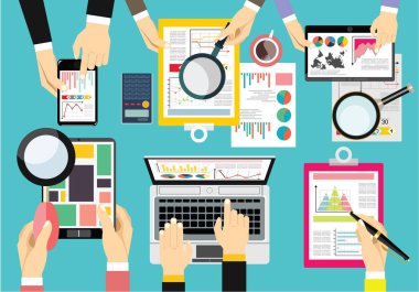 Sosyal medya kavramı web afiş ve basılı malzemeleri için.