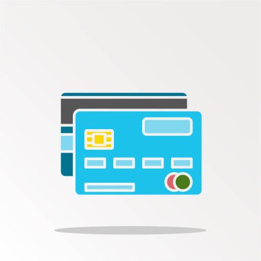 kredi kartları sadece vektör illüstrasyon   