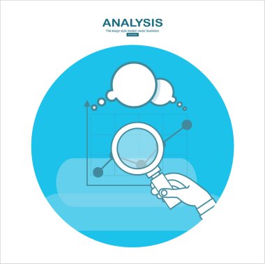 İş web tema, renk vektör çizim