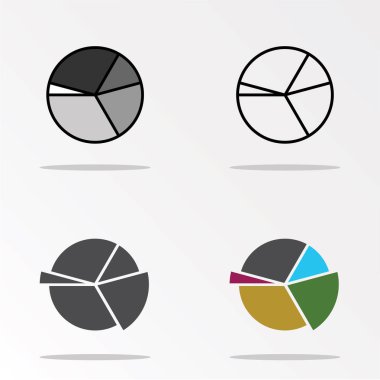 diyagramlar sadece vektör çizim seti  