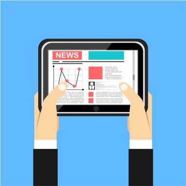 İş web tema, renk vektör çizim