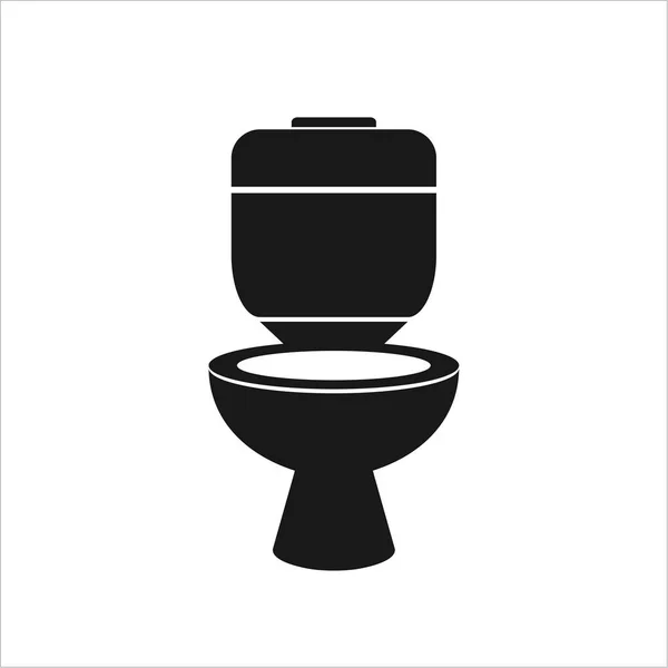 Toilet Eenvoudig Vector Illustratie — Stockvector