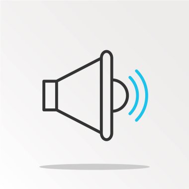 hacim sembolü sadece vektör illüstrasyon    