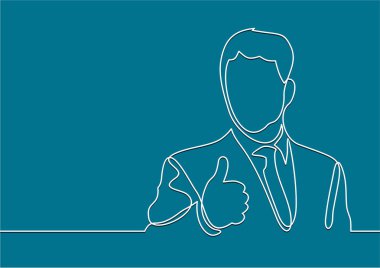 İş düz vektör çizim.